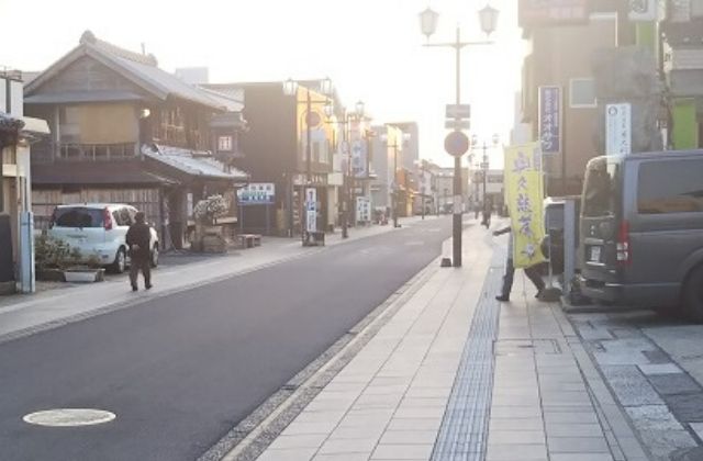 土浦　観光　中城通りの小江戸な雰囲気