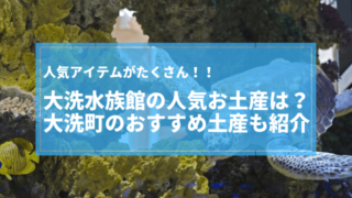 大洗水族館 お土産 大洗