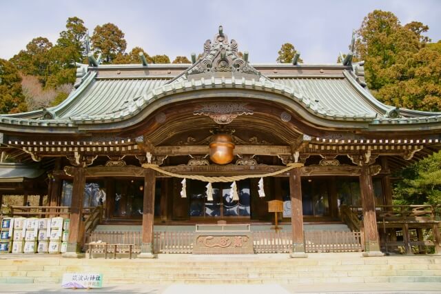茨城県　つくば市　観光スポット　筑波山神社