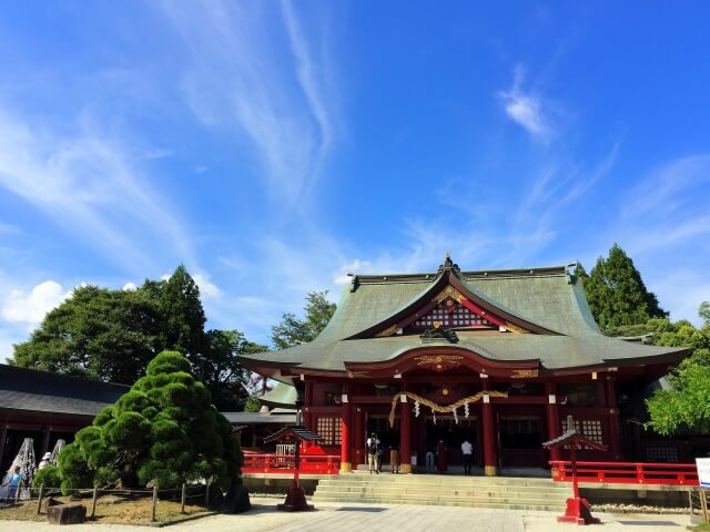 笠間芸術の森公園　周辺スポット　笠間稲荷神社