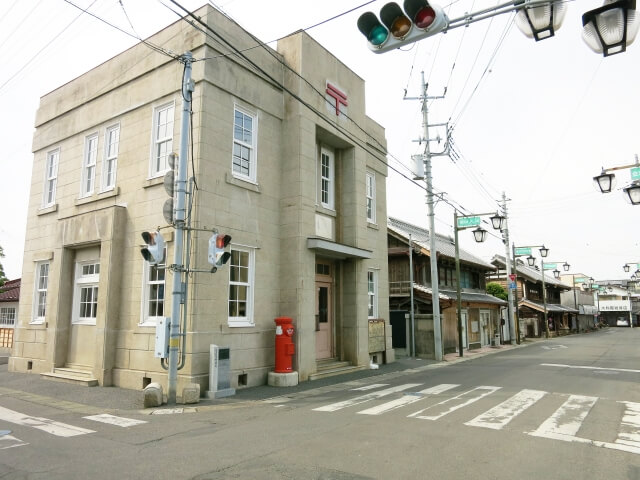 桜川市　紅葉　真壁　旧真壁郵便局　重要伝統的建造物群保存地区