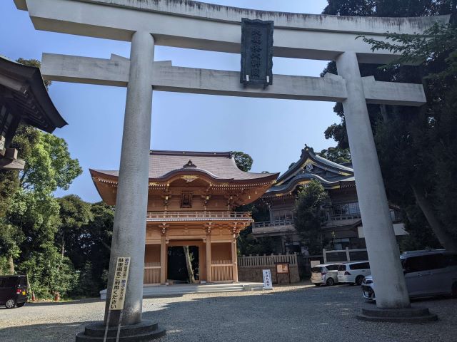 大甕神社　大鳥居　縁切り　日立