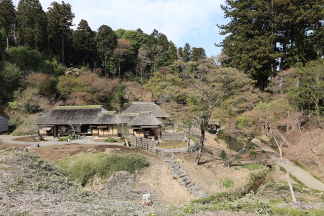 西山荘　西山御殿　全体