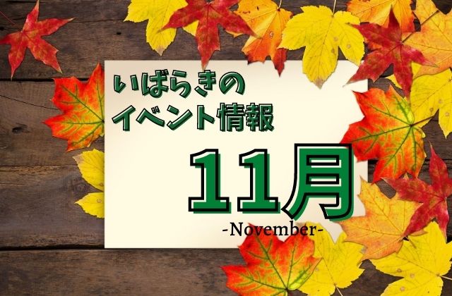茨城　イベント　11月