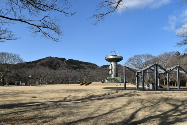 十王パノラマ公園　展望台　広場