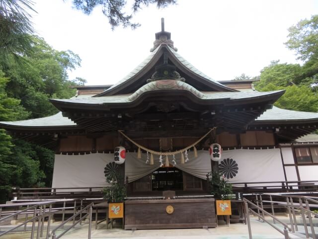 村松大神宮　拝殿　東海村